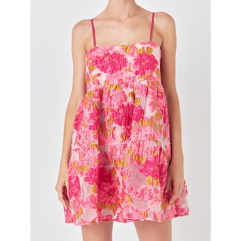 Endless Rose Pink Floral Mini Dress